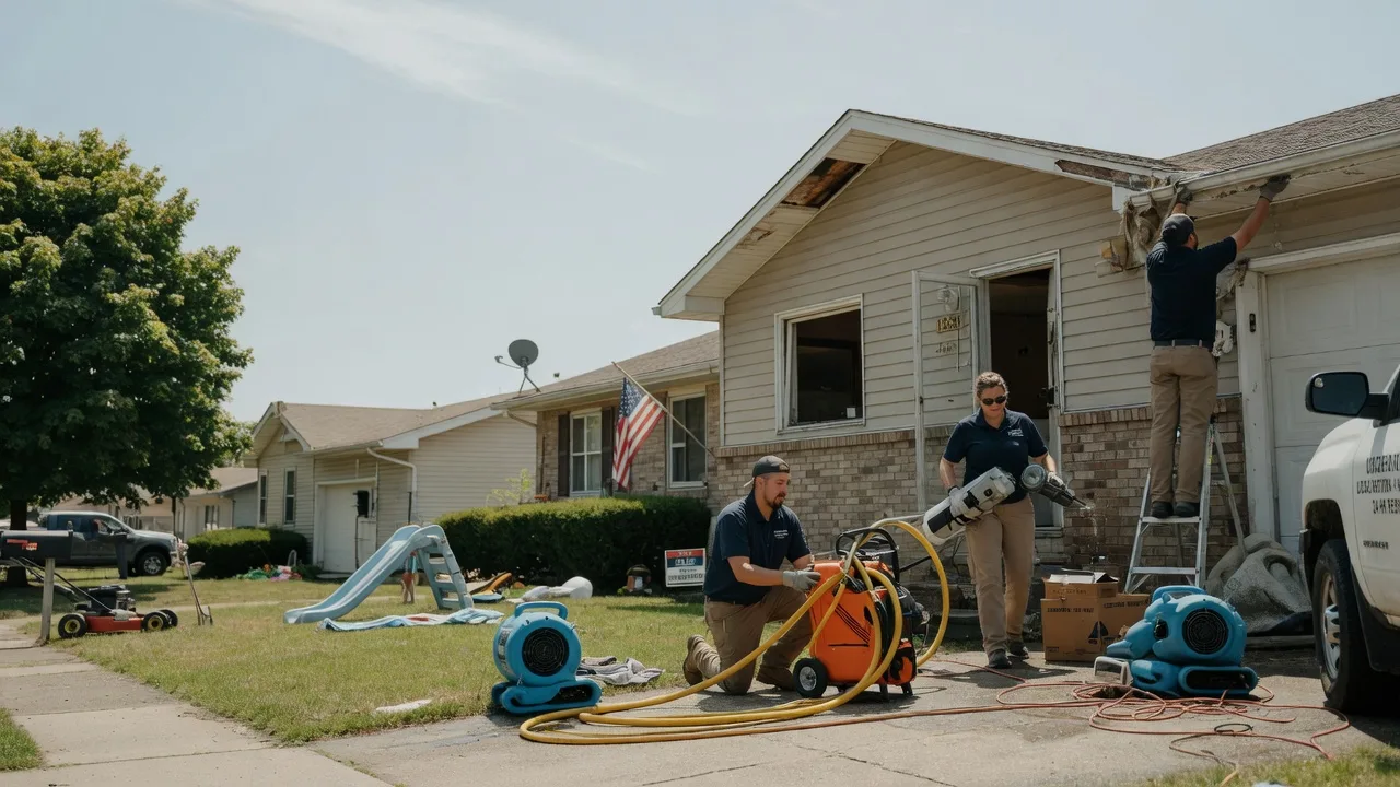 Water Damage Restoration in Christopher, IL near me